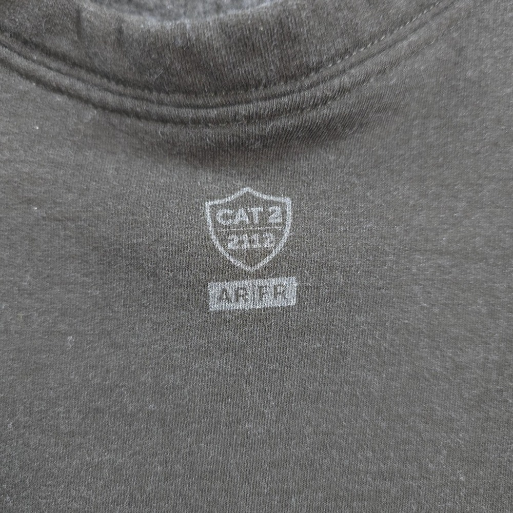 Tyndale Shirt Mens XL Black CAT2 AR FR Flame Resistant Thermal Base Layer Crew - Picture 2 of 11